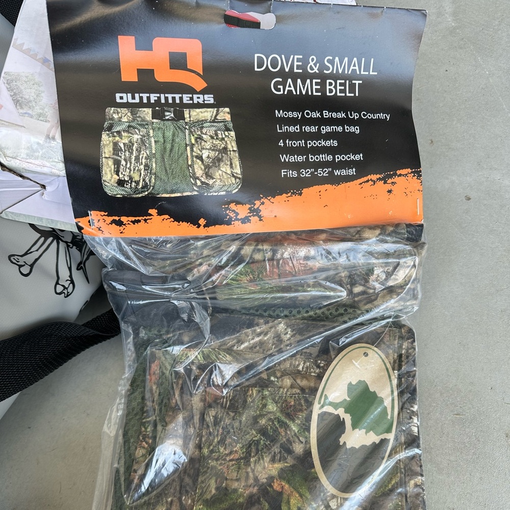 Dove and small game belt